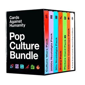 Cards Against Humanity Pop Culture Bundle With 6 Packs & Extra Cards Sealed